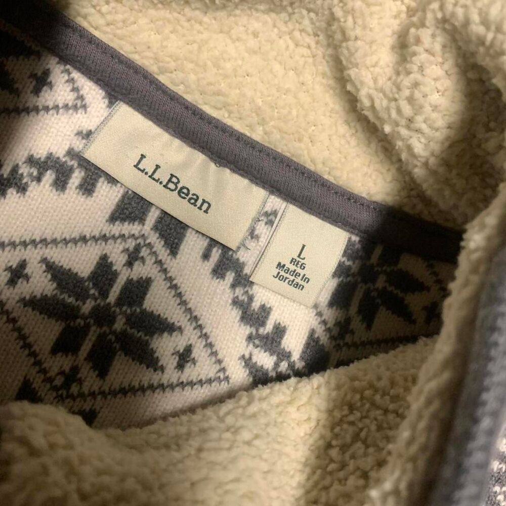 Llbean Women's Brown and Grey Jacket - Picture 5 of 8